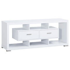 Darien White 59" Tv Stand - MyWaynesHome #