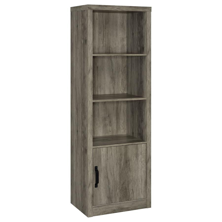 Burke Grey 3 Pc Entertainment Center - MyWaynesHome #