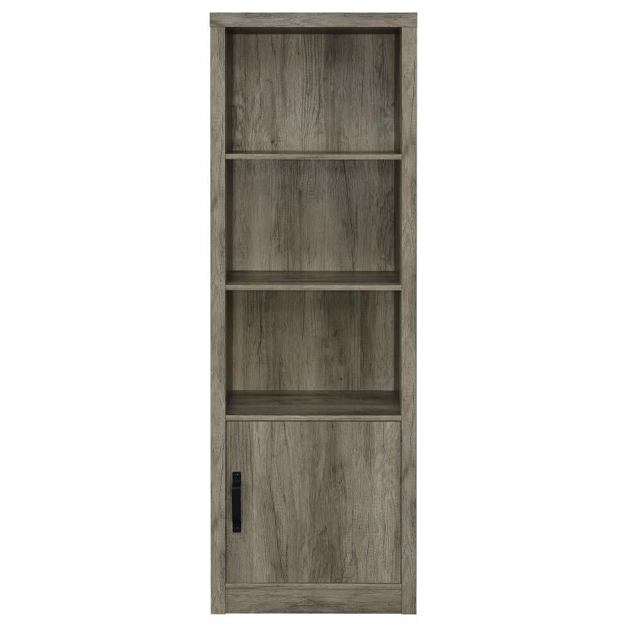 Burke Grey 3 Pc Entertainment Center - MyWaynesHome #