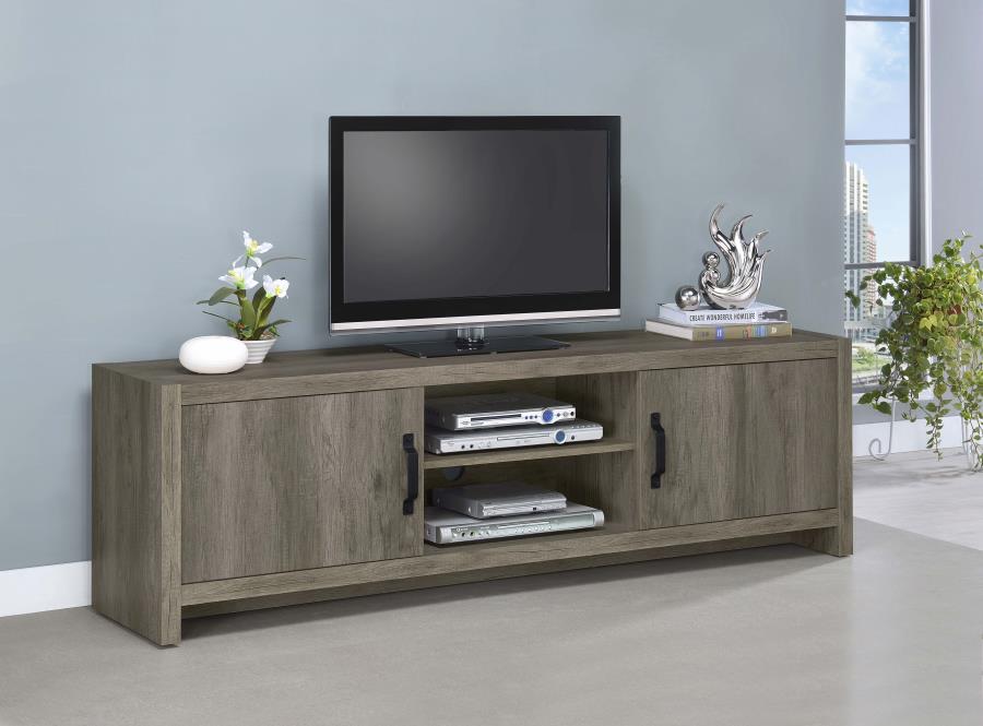 Burke Grey 71" Tv Stand - MyWaynesHome #