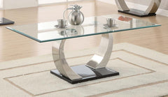 Pruitt Silver Coffee Table - MyWaynesHome #