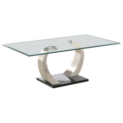 Pruitt Silver Coffee Table - MyWaynesHome #