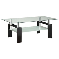Dyer Black Coffee Table - MyWaynesHome #