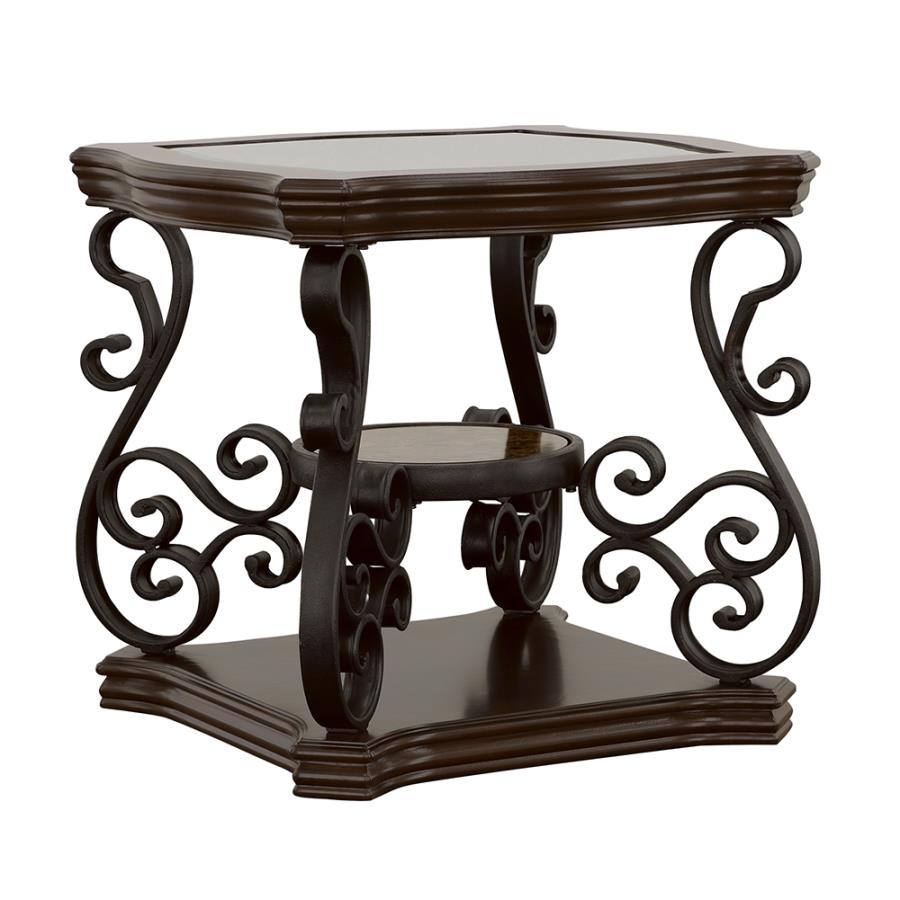 Laney Brown End Table - MyWaynesHome #