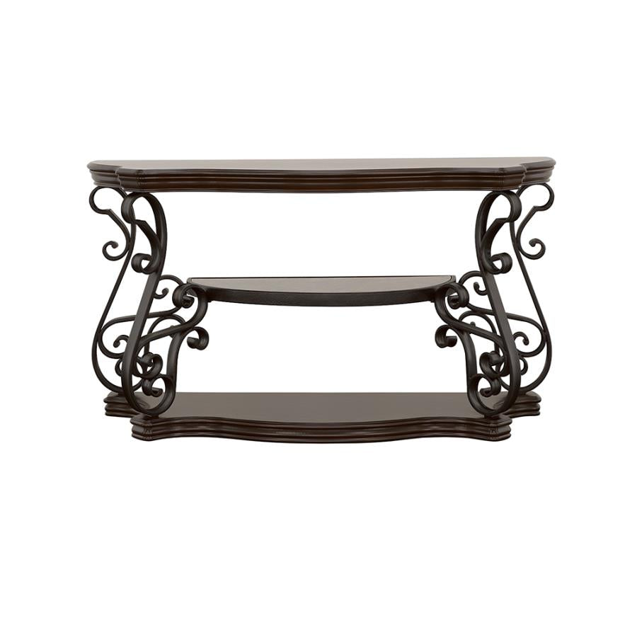 Laney Brown Sofa Table - MyWaynesHome #