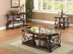 Laney Brown Sofa Table - MyWaynesHome #