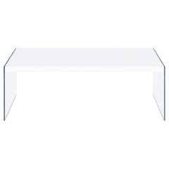 Opal White Coffee Table - MyWaynesHome #