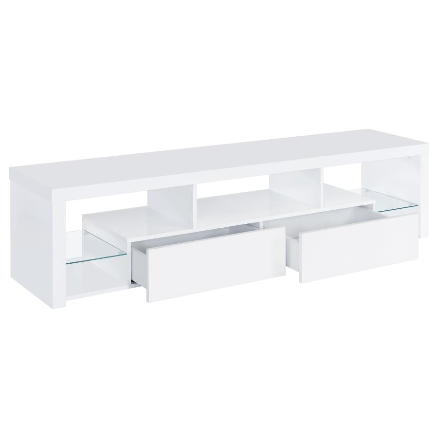 Jude White 71" Tv Stand - MyWaynesHome #