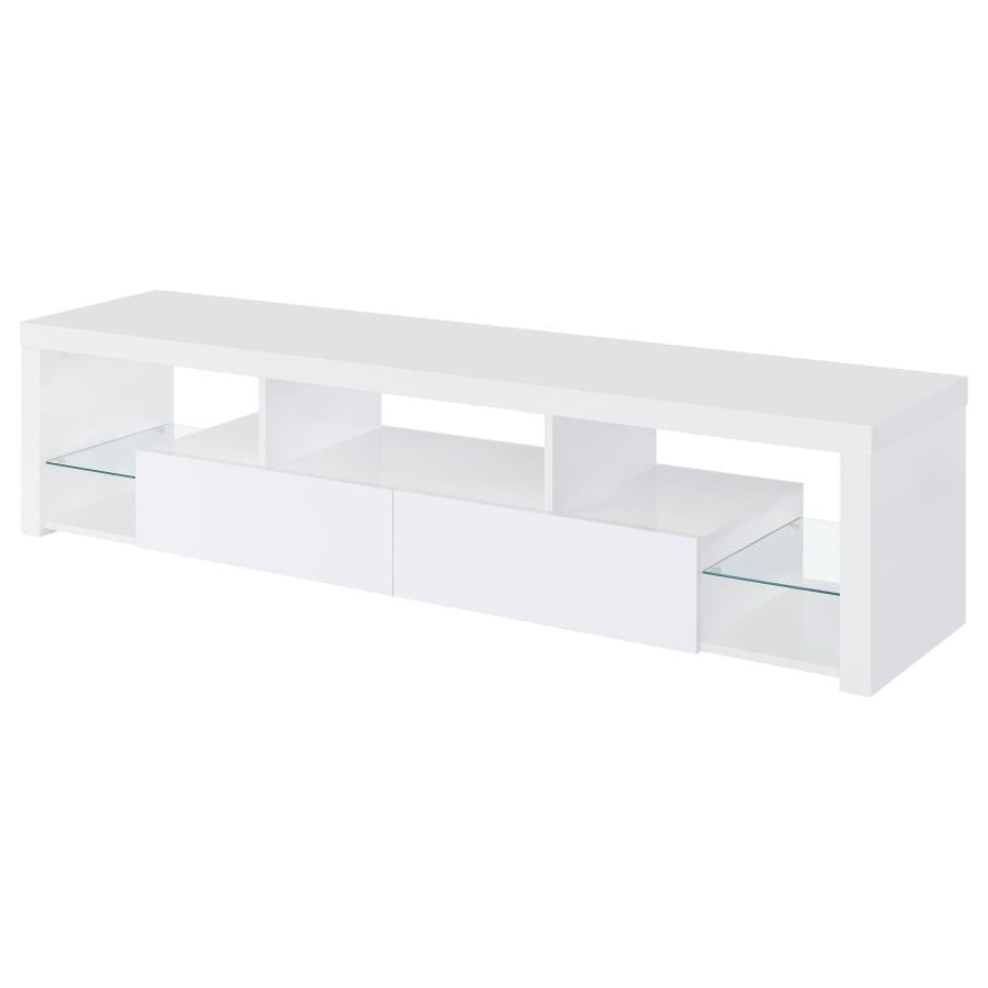 Jude White 71" Tv Stand - MyWaynesHome #