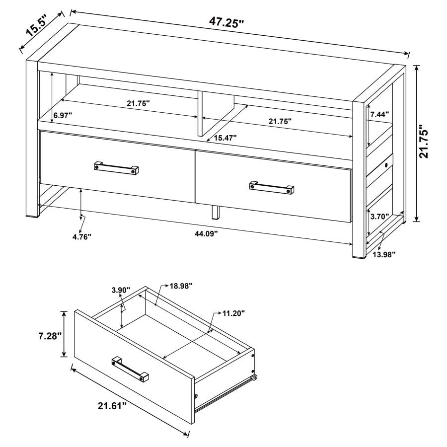 James Brown 48" Tv Stand - MyWaynesHome #