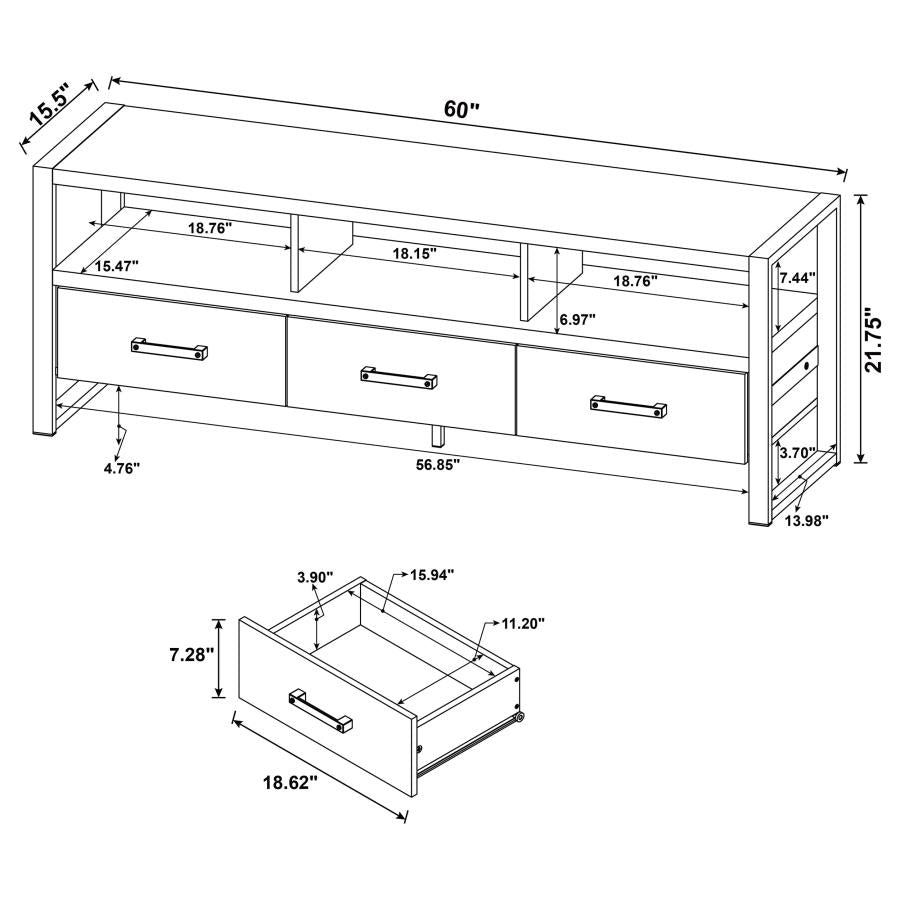 James Brown 60" Tv Stand - MyWaynesHome #
