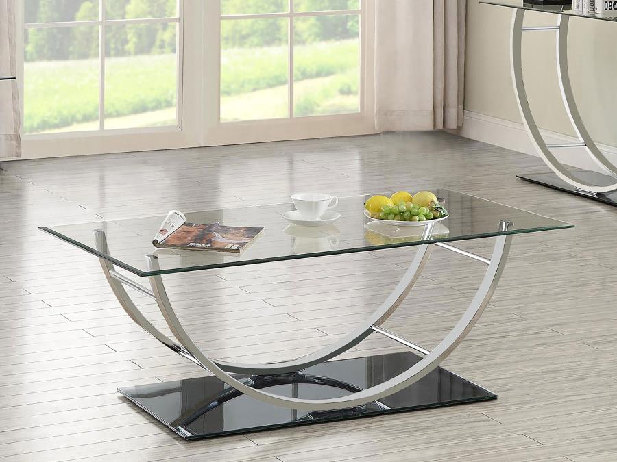 Danville Silver Coffee Table - MyWaynesHome #