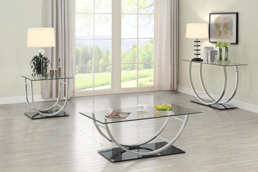 Danville Silver Coffee Table - MyWaynesHome #