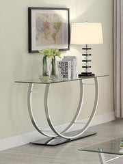 Danville Silver Sofa Table - MyWaynesHome #