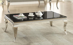 Luna Silver Coffee Table - MyWaynesHome #