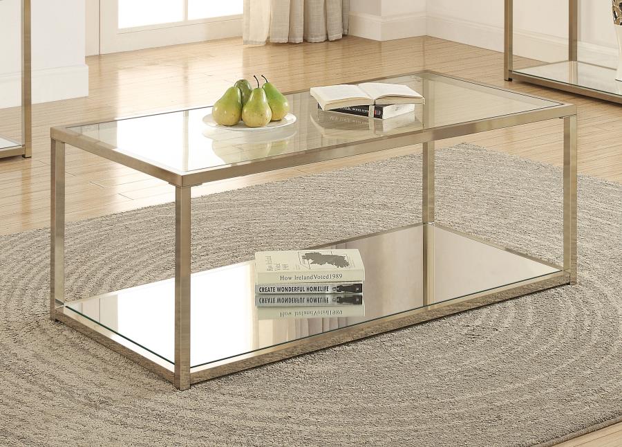 Cora Gold Coffee Table - MyWaynesHome #