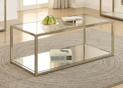 Cora Gold Coffee Table - MyWaynesHome #