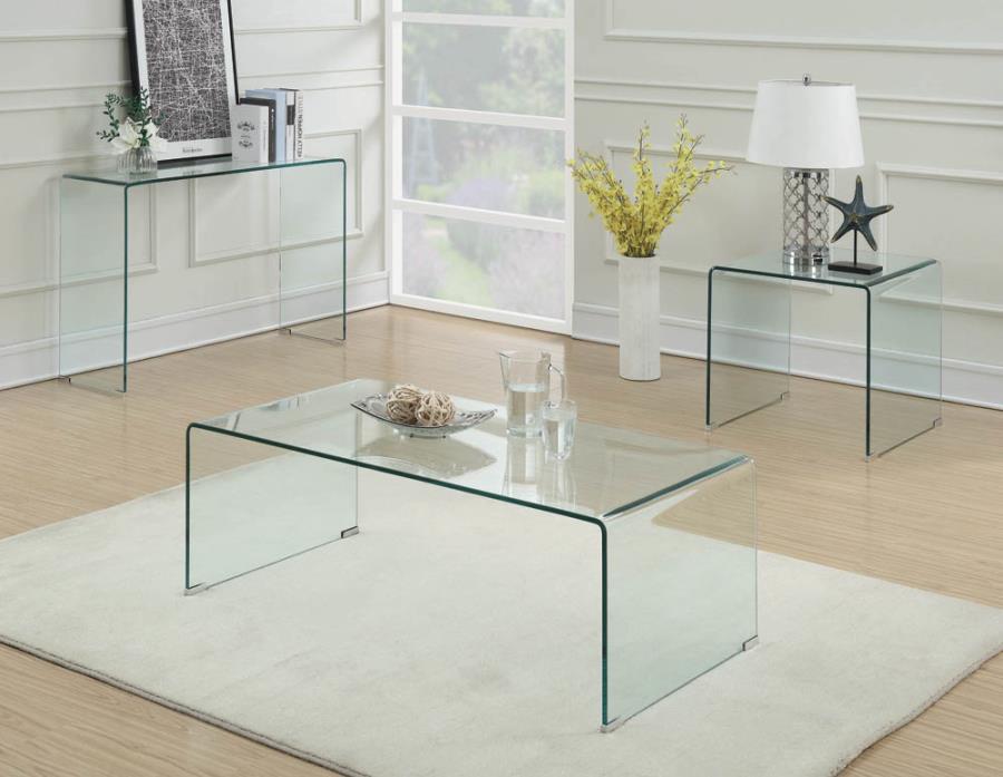 Ripley Clear End Table - MyWaynesHome #