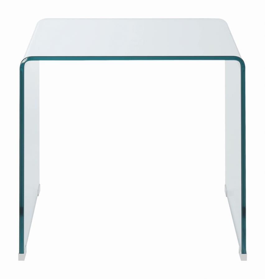 Ripley Clear End Table - MyWaynesHome #