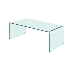 Ripley Clear Coffee Table - MyWaynesHome #