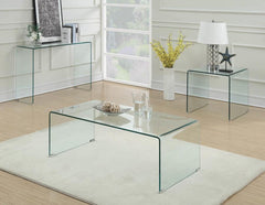 Ripley Clear Coffee Table - MyWaynesHome #