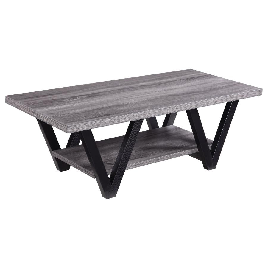 Stevens Grey Coffee Table - MyWaynesHome #