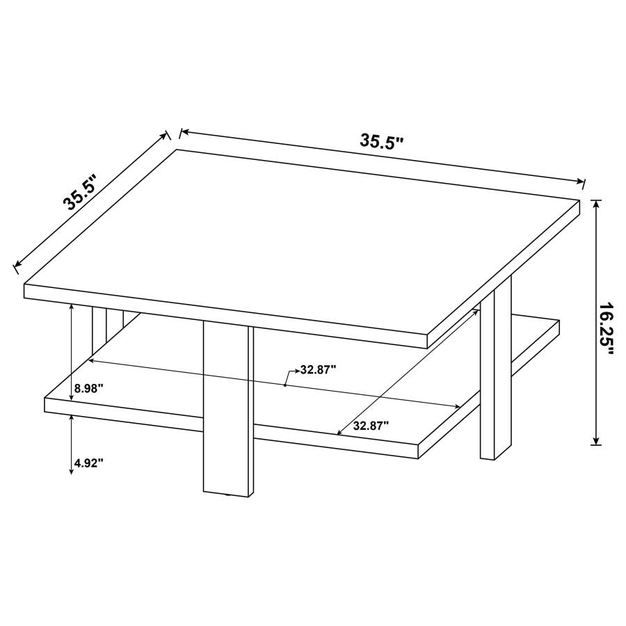 Dawn Brown Coffee Table - MyWaynesHome #