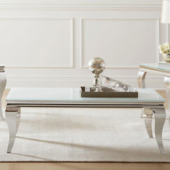 Luna Silver Coffee Table - MyWaynesHome #