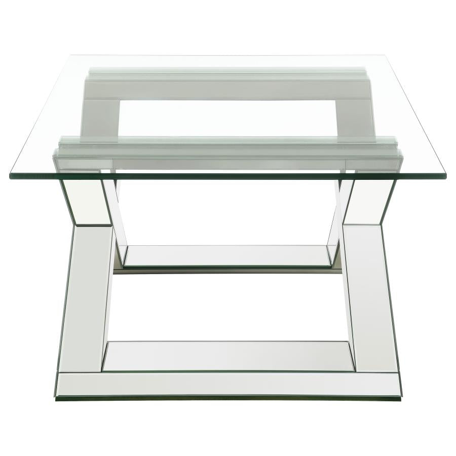 Bonnie Silver Coffee Table - MyWaynesHome #