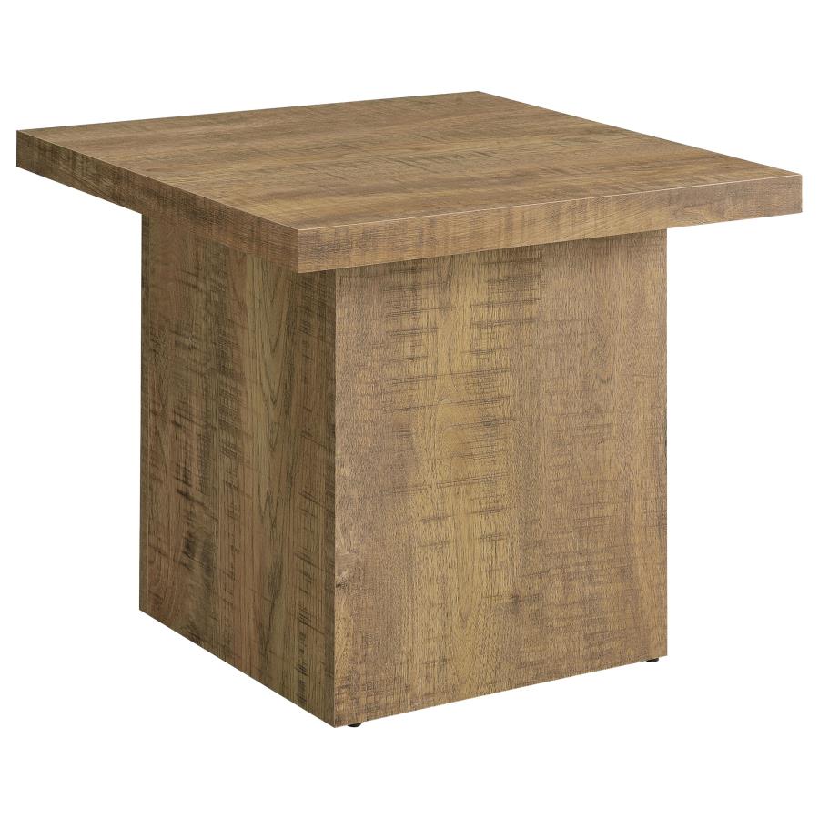 Devar Brown End Table - MyWaynesHome #