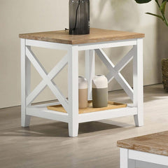 Maisy Brown End Table - MyWaynesHome #