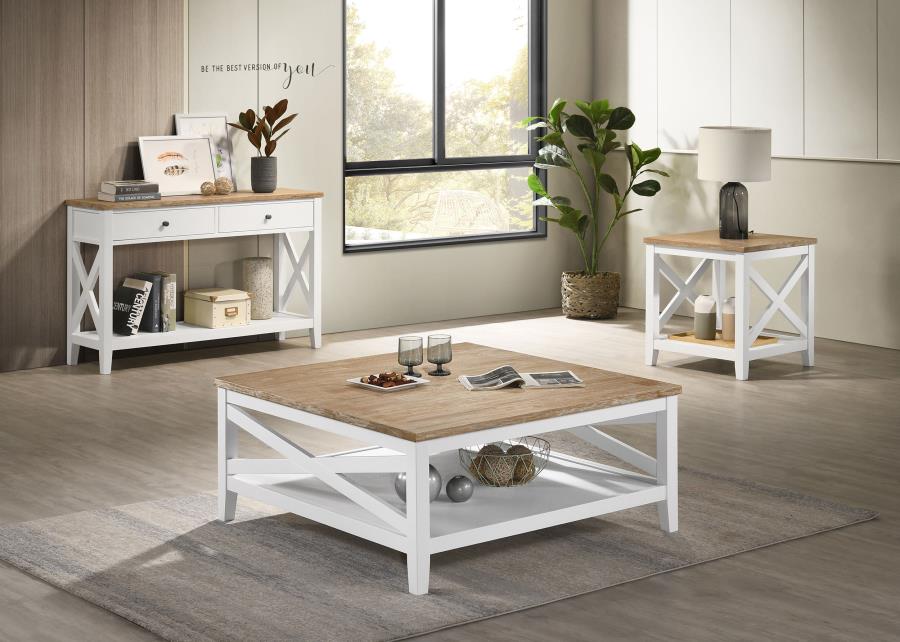 Maisy Brown Sofa Table - MyWaynesHome #