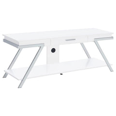 Marcia White 60" Tv Stand - MyWaynesHome #