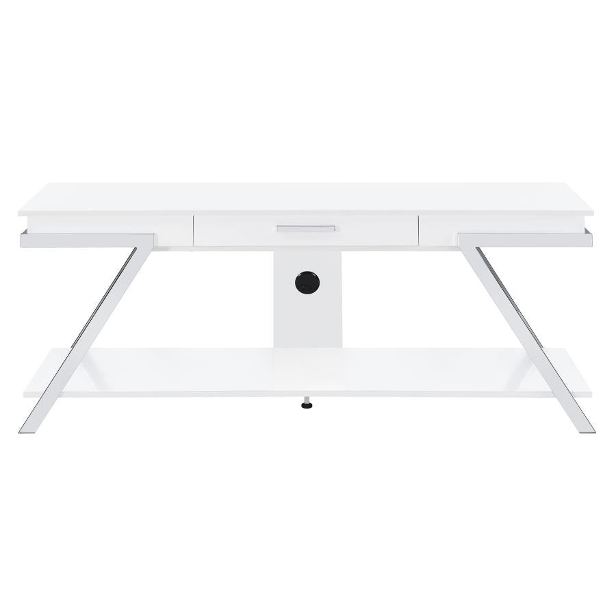 Marcia White 60" Tv Stand - MyWaynesHome #