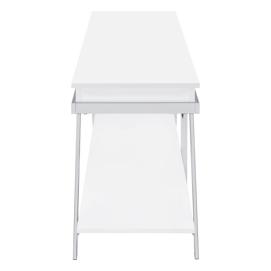 Marcia White 60" Tv Stand - MyWaynesHome #