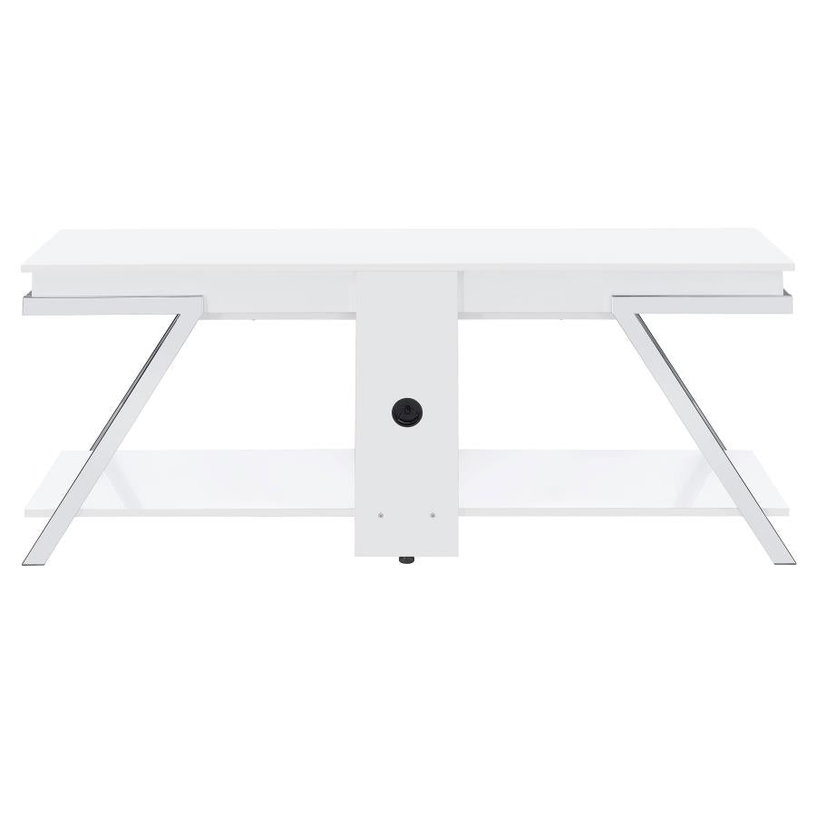 Marcia White 60" Tv Stand - MyWaynesHome #