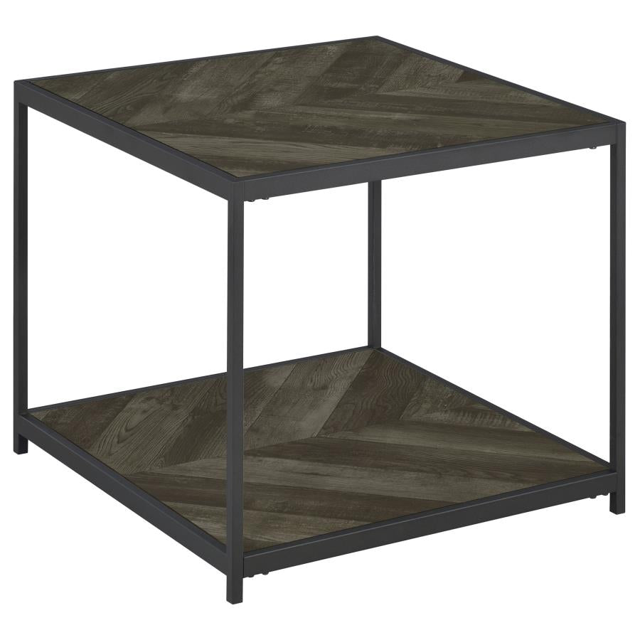 Beckley Grey End Table - MyWaynesHome #