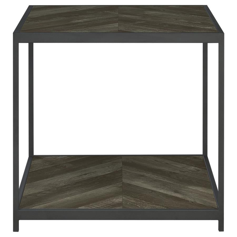 Beckley Grey End Table - MyWaynesHome #