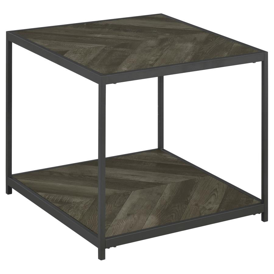 Beckley Grey End Table - MyWaynesHome #