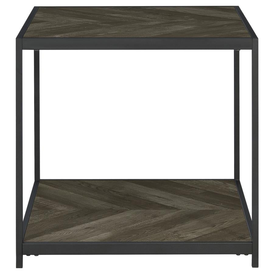 Beckley Grey End Table - MyWaynesHome #