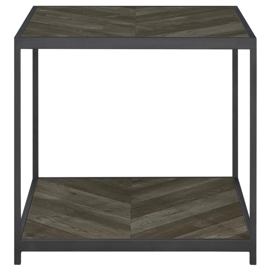 Beckley Grey End Table - MyWaynesHome #