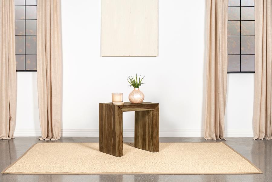 Odilia Brown End Table - MyWaynesHome #