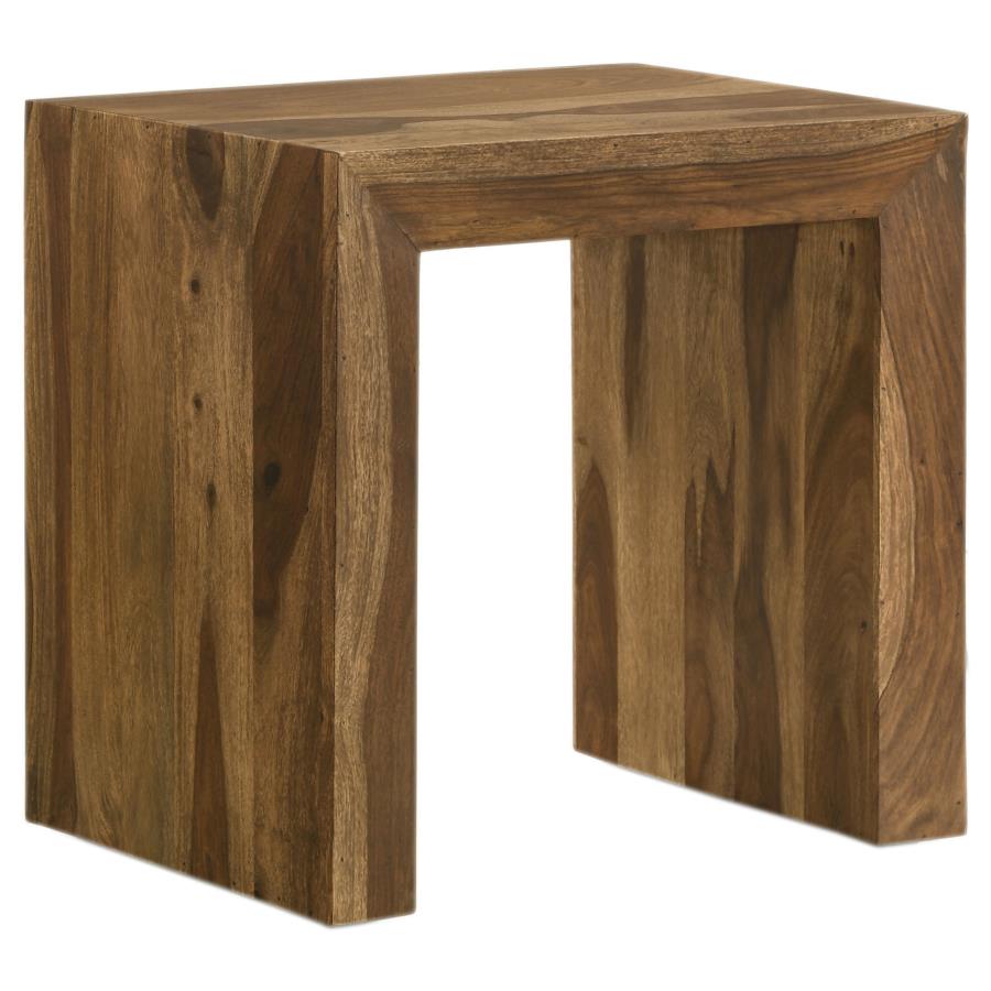 Odilia Brown End Table - MyWaynesHome #