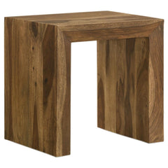 Odilia Brown End Table - MyWaynesHome #