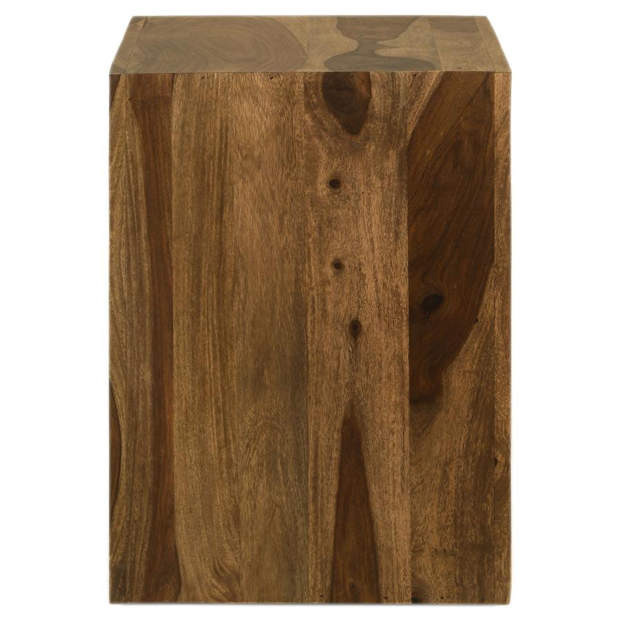 Odilia Brown End Table - MyWaynesHome #