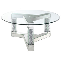 Octave Silver Coffee Table - MyWaynesHome #