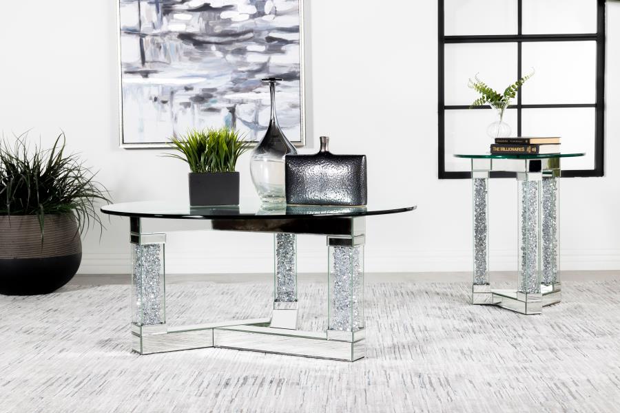 Octave Silver Coffee Table - MyWaynesHome #
