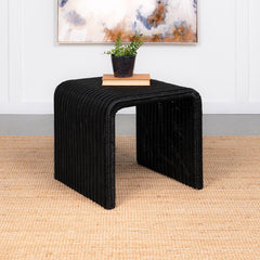 Cahya Black End Table - MyWaynesHome #
