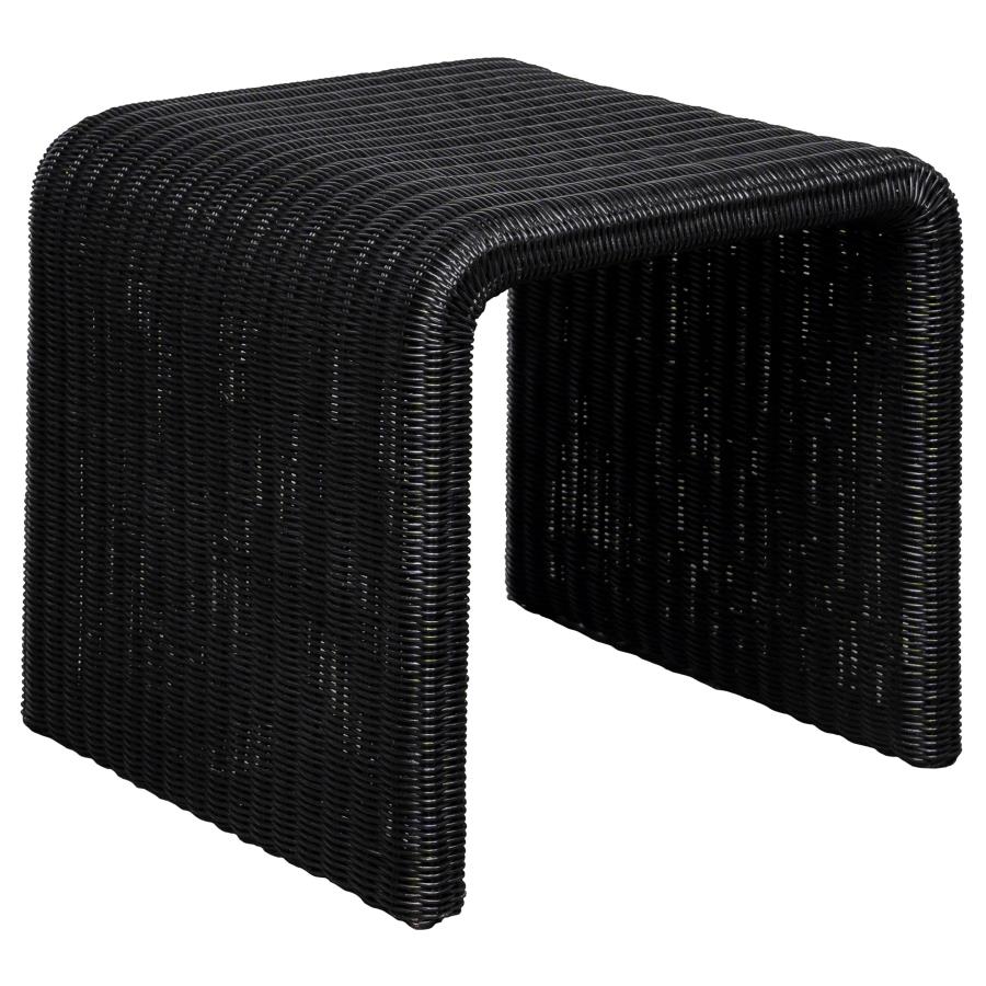 Cahya Black End Table - MyWaynesHome #