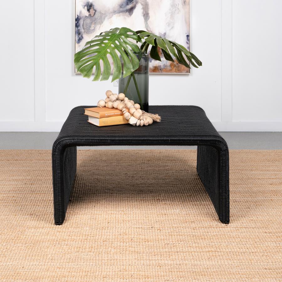 Cahya Black Coffee Table - MyWaynesHome #